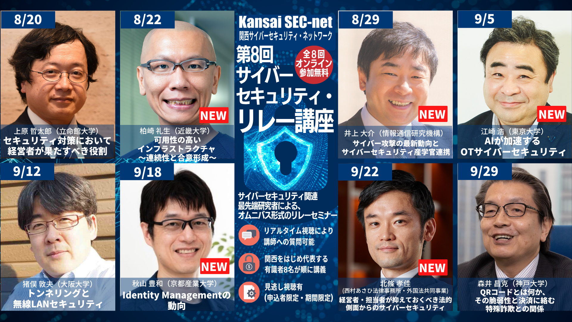 関西サイバーセキュリティ・ネットワーク】サイバーセキュリティ・リレー講座 – 関西DX推進プラットフォーム事業